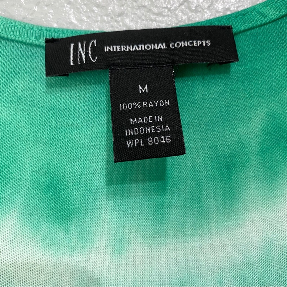 ☘️INC tie-dyed with sequins maxi dress Size M - Picture 3 of 5